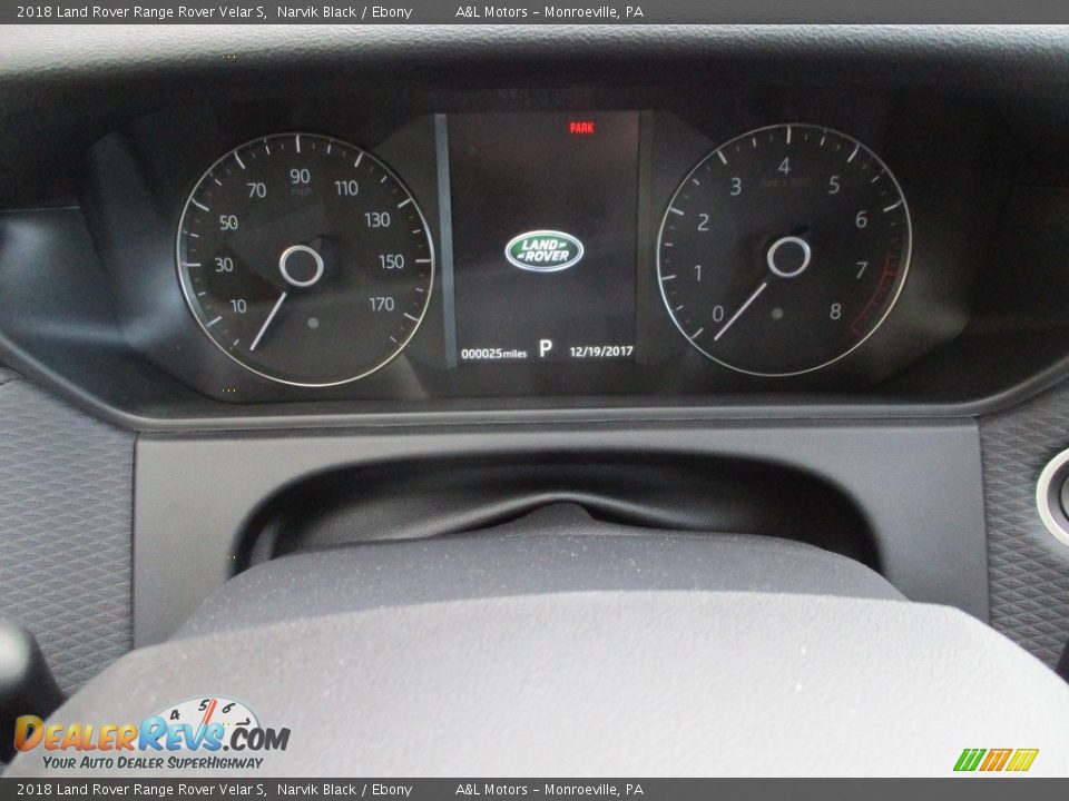 2018 Land Rover Range Rover Velar S Narvik Black / Ebony Photo #20