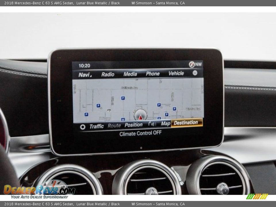 Navigation of 2018 Mercedes-Benz C 63 S AMG Sedan Photo #27