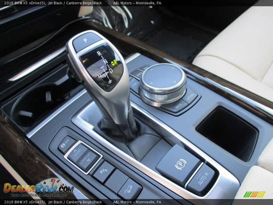 2018 BMW X5 xDrive35i Jet Black / Canberra Beige/Black Photo #15