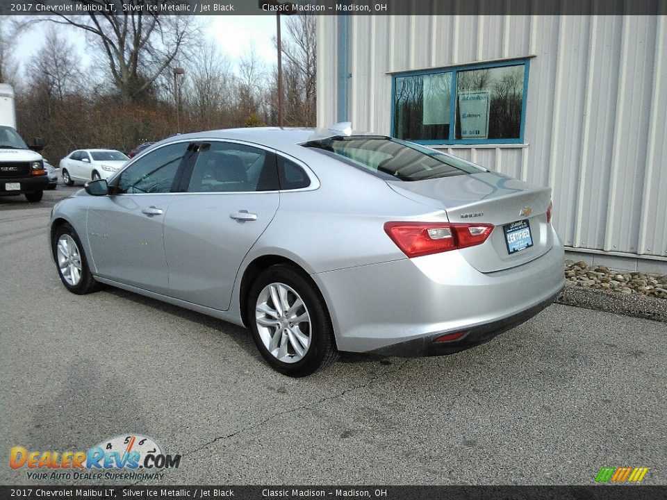 2017 Chevrolet Malibu LT Silver Ice Metallic / Jet Black Photo #4