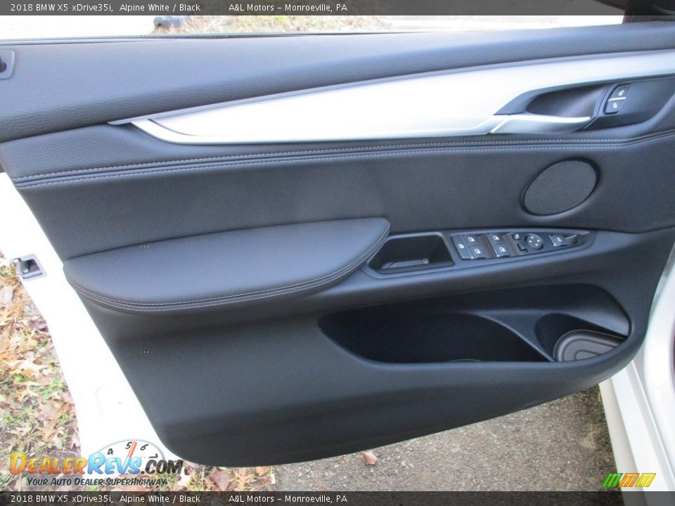 2018 BMW X5 xDrive35i Alpine White / Black Photo #9