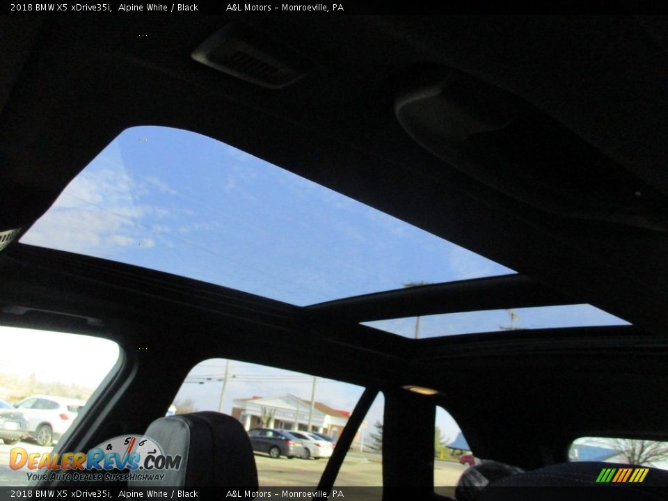 2018 BMW X5 xDrive35i Alpine White / Black Photo #10