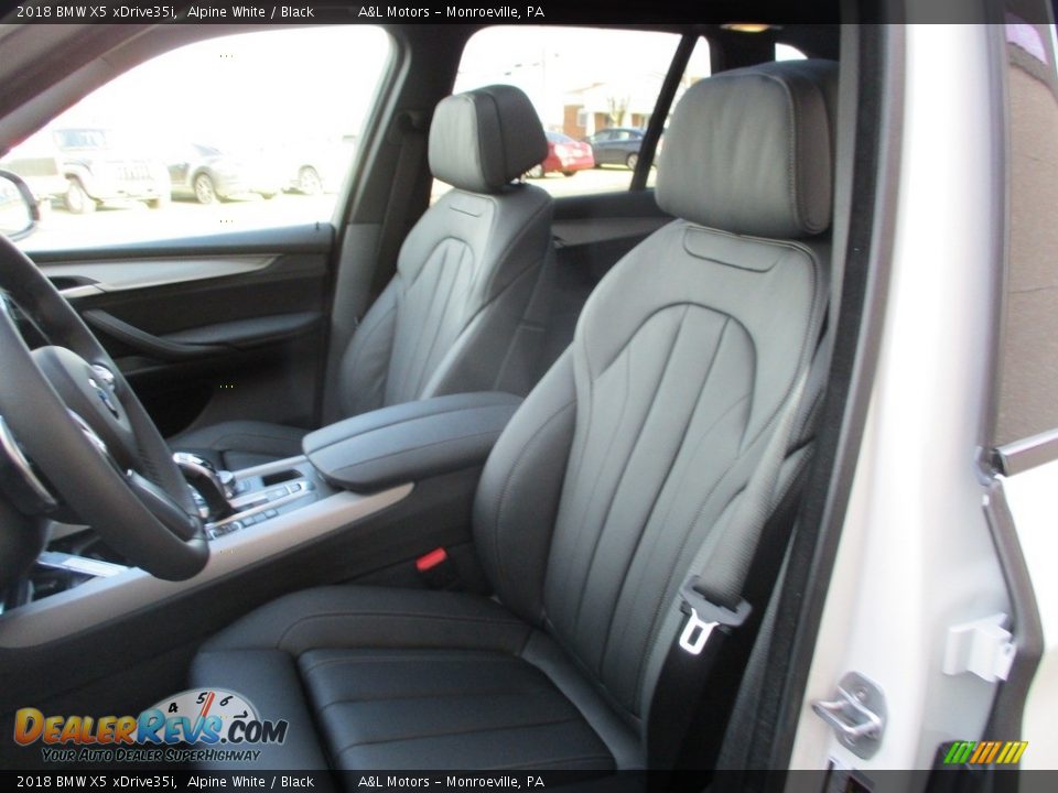 2018 BMW X5 xDrive35i Alpine White / Black Photo #11