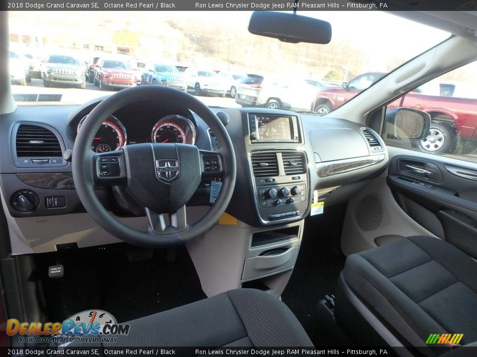 2018 Dodge Grand Caravan SE Octane Red Pearl / Black Photo #13