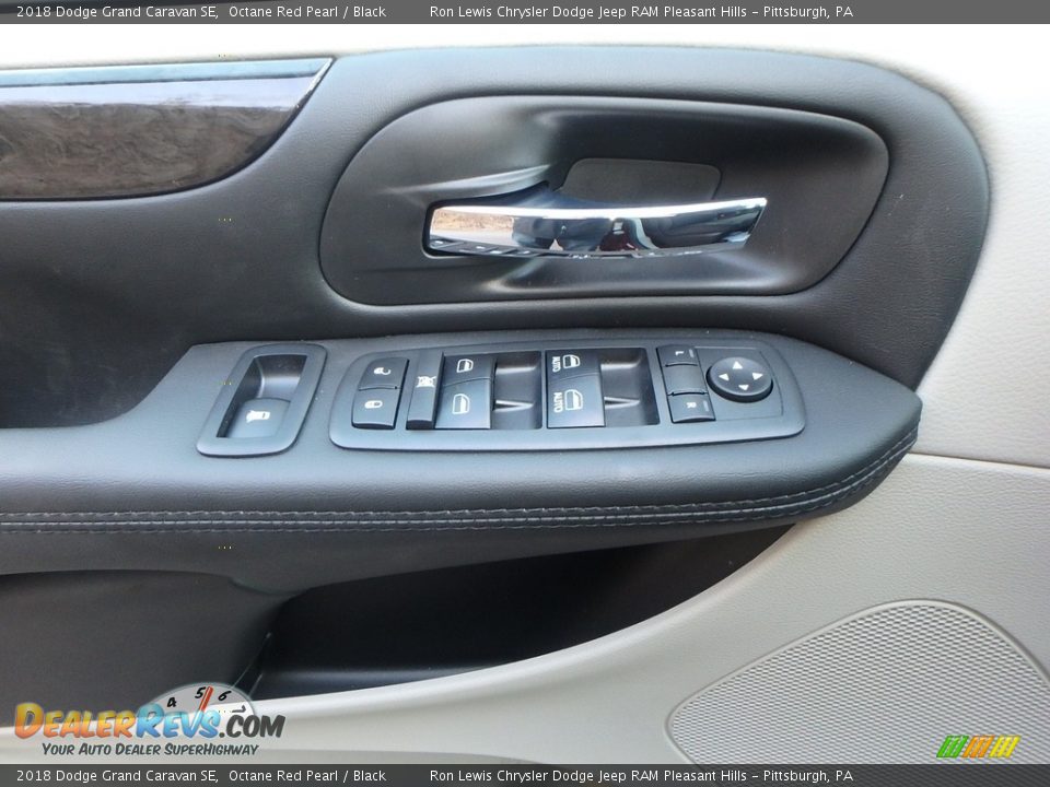 2018 Dodge Grand Caravan SE Octane Red Pearl / Black Photo #14