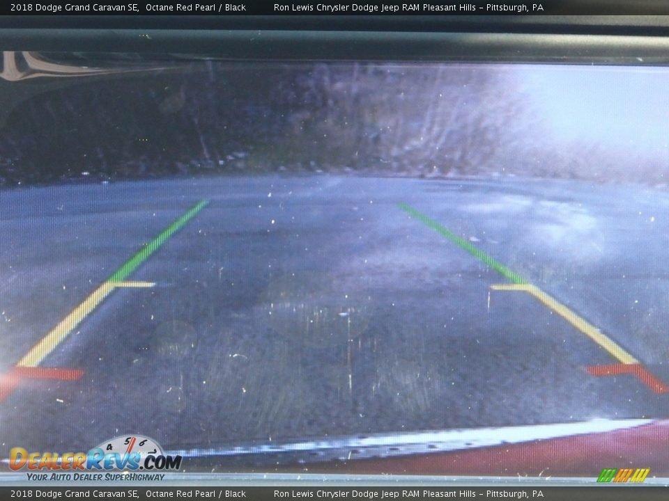 2018 Dodge Grand Caravan SE Octane Red Pearl / Black Photo #17