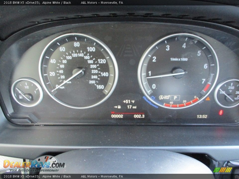 2018 BMW X5 xDrive35i Alpine White / Black Photo #20