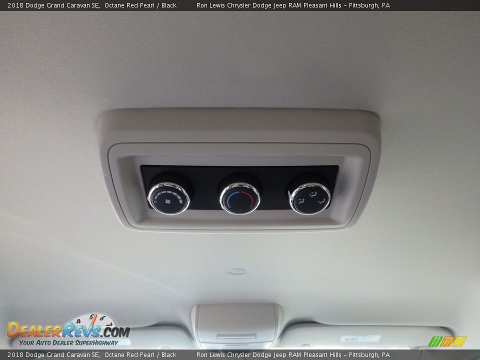 2018 Dodge Grand Caravan SE Octane Red Pearl / Black Photo #20
