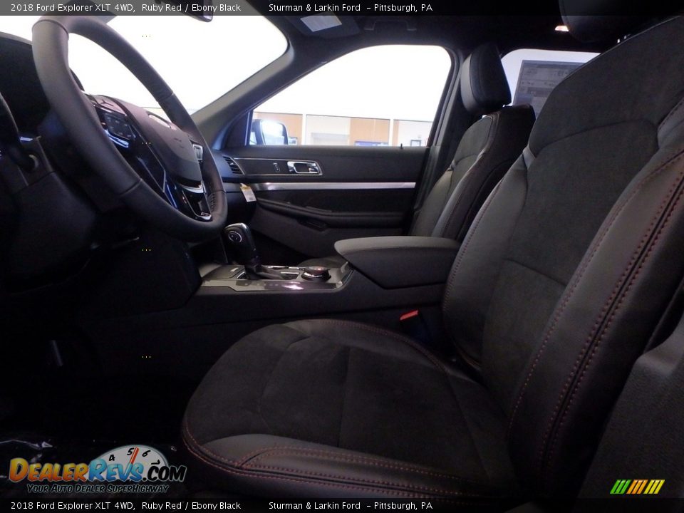 2018 Ford Explorer XLT 4WD Ruby Red / Ebony Black Photo #6