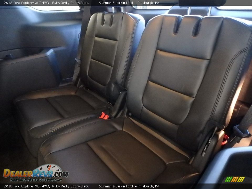 2018 Ford Explorer XLT 4WD Ruby Red / Ebony Black Photo #8