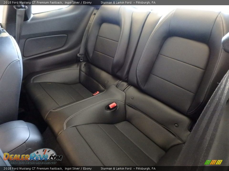 2018 Ford Mustang GT Premium Fastback Ingot Silver / Ebony Photo #7