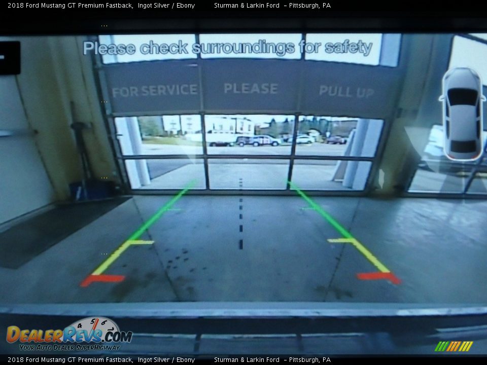 2018 Ford Mustang GT Premium Fastback Ingot Silver / Ebony Photo #13