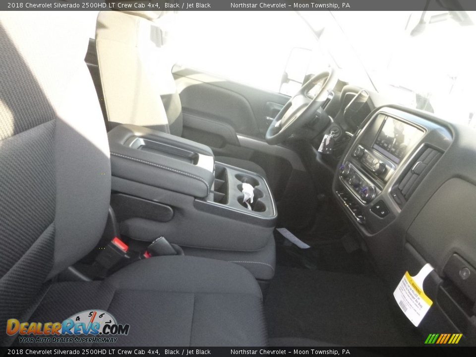 2018 Chevrolet Silverado 2500HD LT Crew Cab 4x4 Black / Jet Black Photo #9