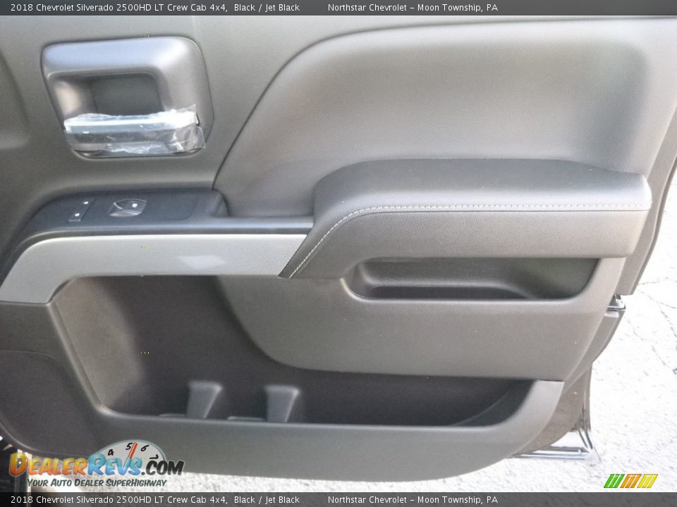 2018 Chevrolet Silverado 2500HD LT Crew Cab 4x4 Black / Jet Black Photo #11