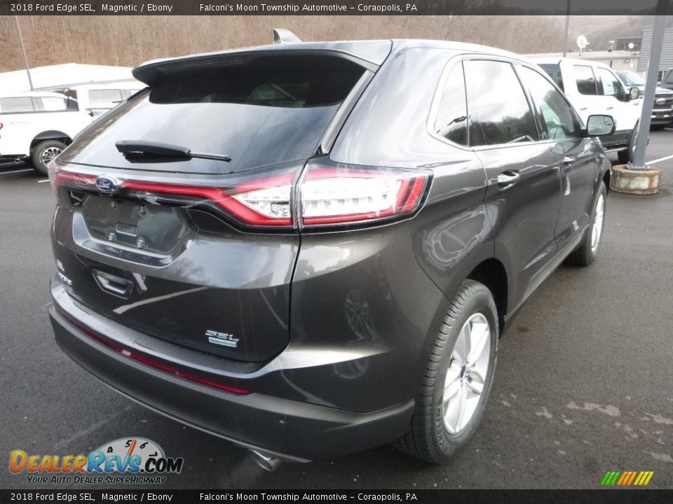 2018 Ford Edge SEL Magnetic / Ebony Photo #2