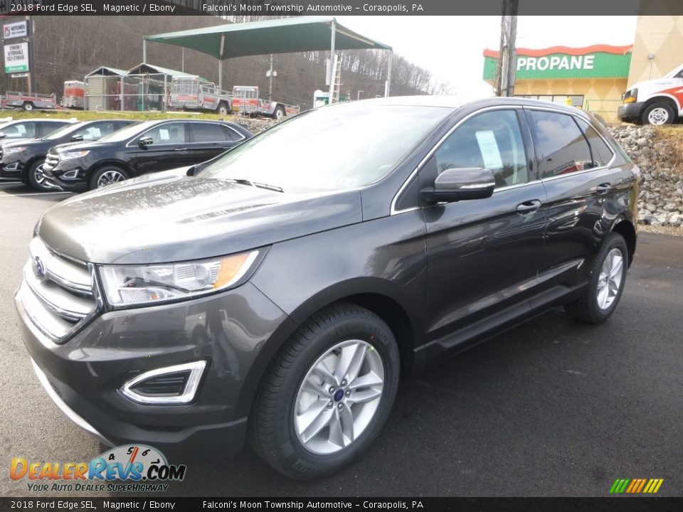 2018 Ford Edge SEL Magnetic / Ebony Photo #5