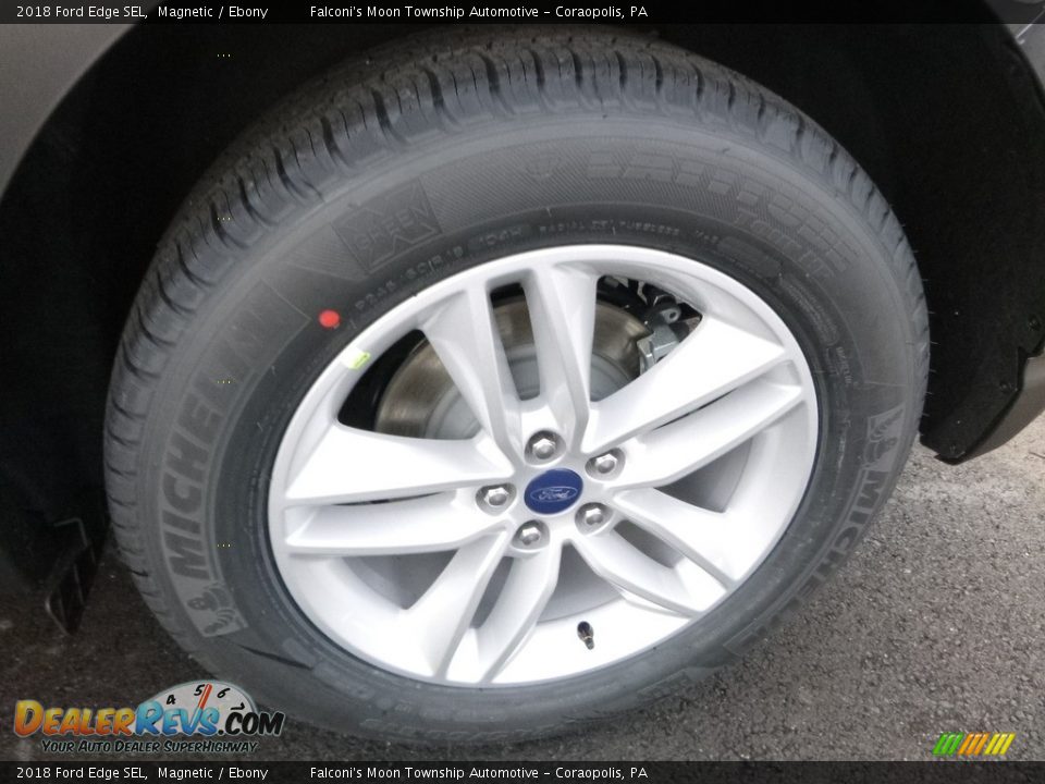2018 Ford Edge SEL Magnetic / Ebony Photo #7
