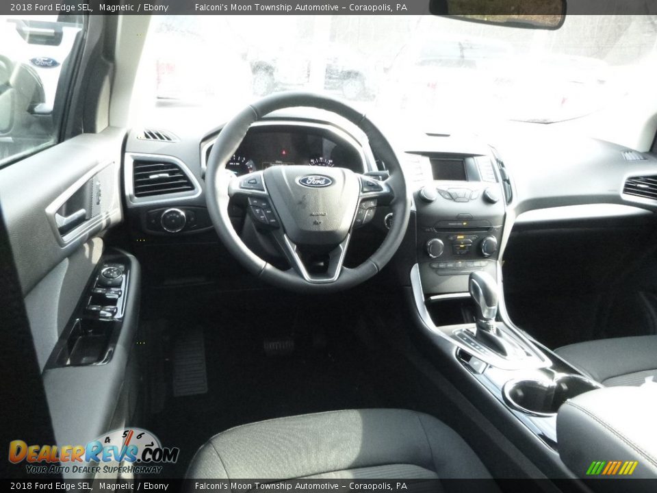 2018 Ford Edge SEL Magnetic / Ebony Photo #9