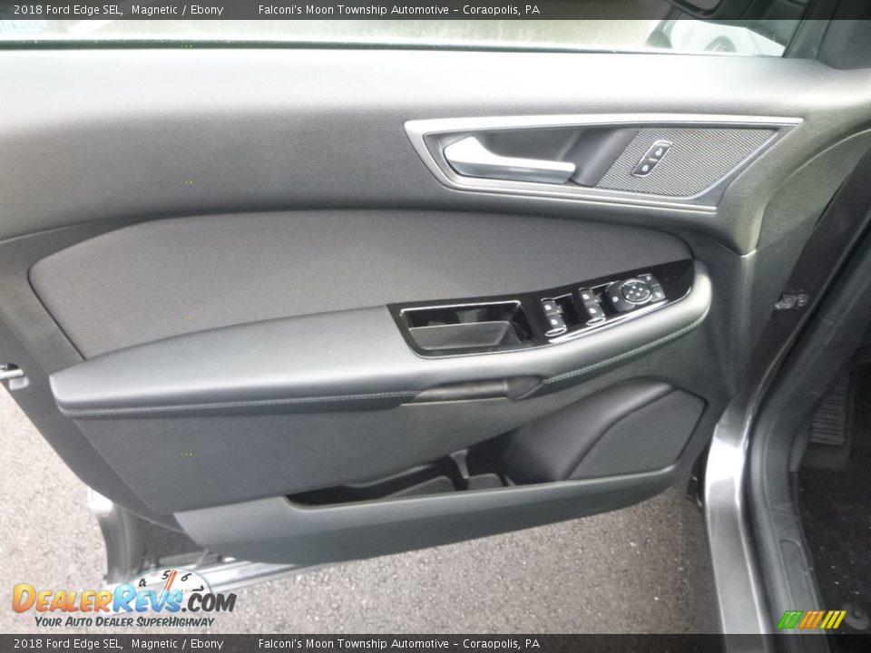 2018 Ford Edge SEL Magnetic / Ebony Photo #10