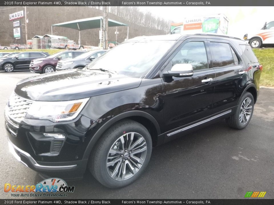Shadow Black 2018 Ford Explorer Platinum 4WD Photo #5