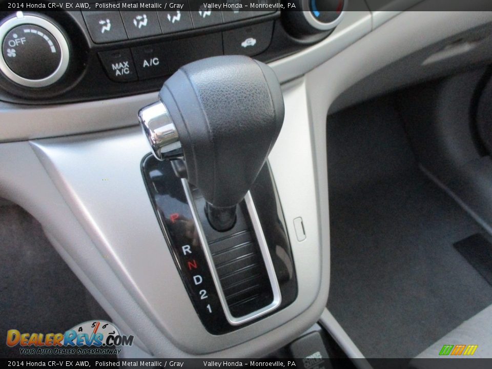 2014 Honda CR-V EX AWD Polished Metal Metallic / Gray Photo #15