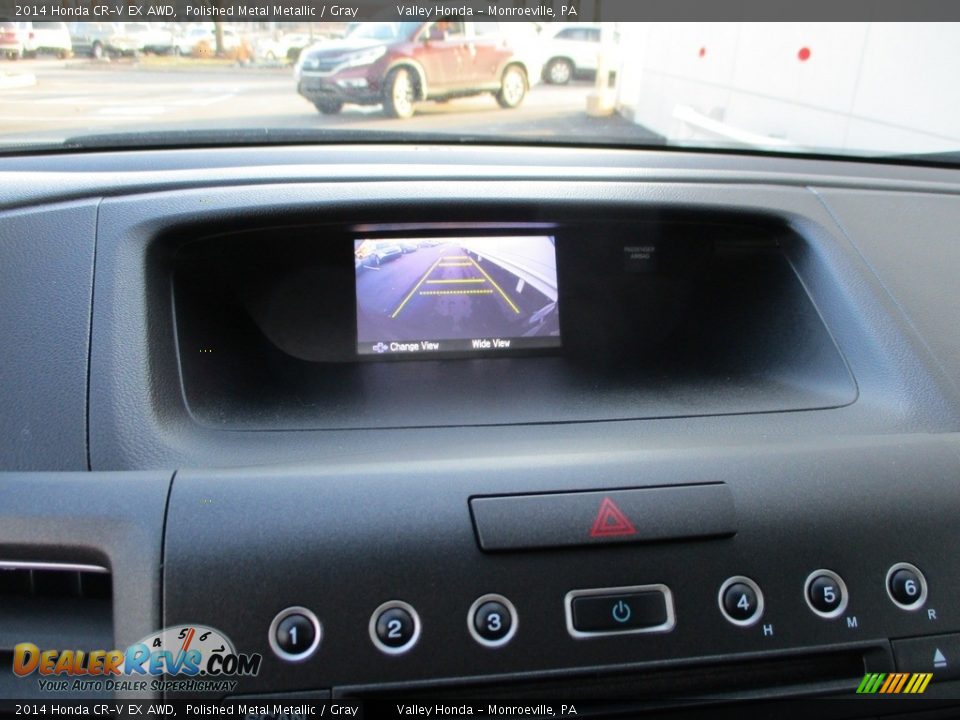 2014 Honda CR-V EX AWD Polished Metal Metallic / Gray Photo #17