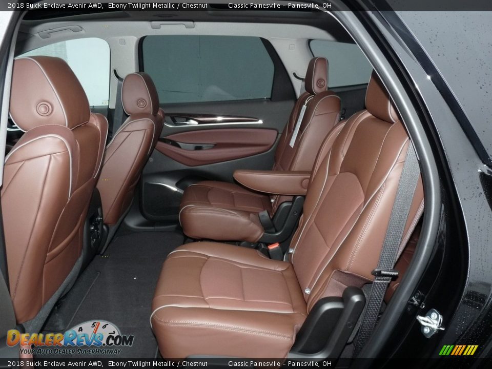 Rear Seat of 2018 Buick Enclave Avenir AWD Photo #8