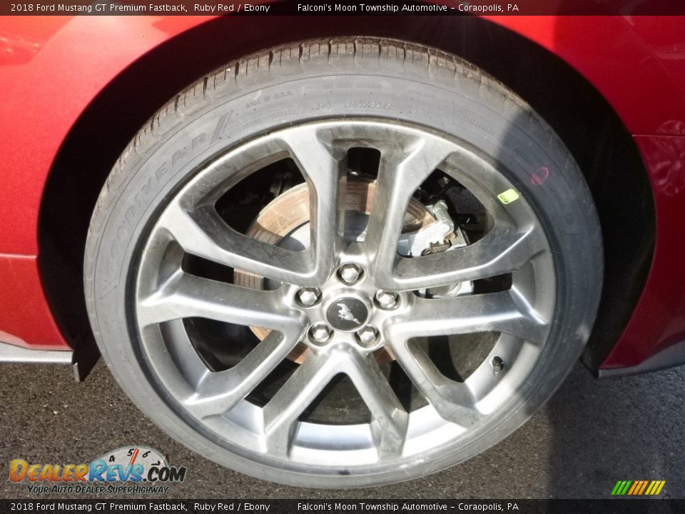 2018 Ford Mustang GT Premium Fastback Ruby Red / Ebony Photo #7