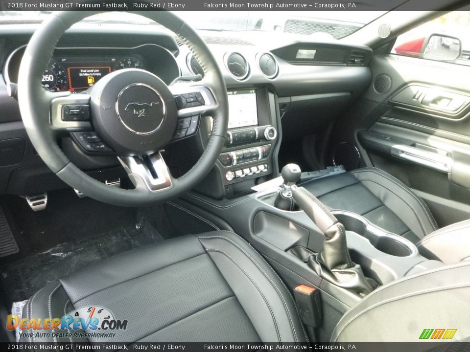 2018 Ford Mustang GT Premium Fastback Ruby Red / Ebony Photo #9