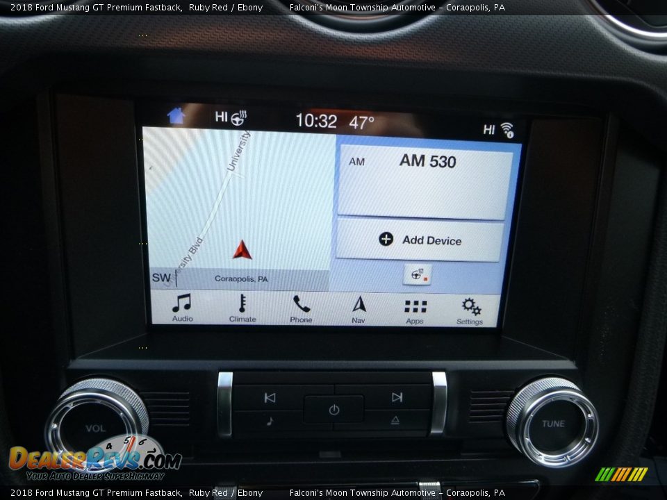 2018 Ford Mustang GT Premium Fastback Ruby Red / Ebony Photo #13
