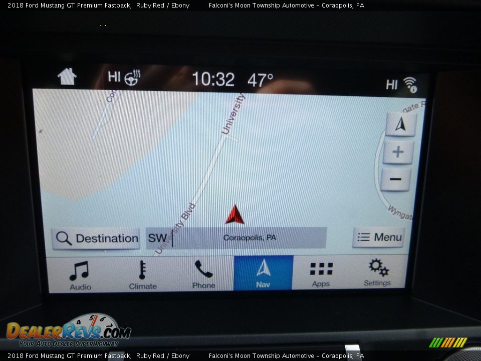 2018 Ford Mustang GT Premium Fastback Ruby Red / Ebony Photo #14