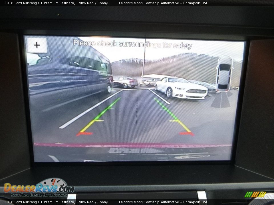 2018 Ford Mustang GT Premium Fastback Ruby Red / Ebony Photo #15