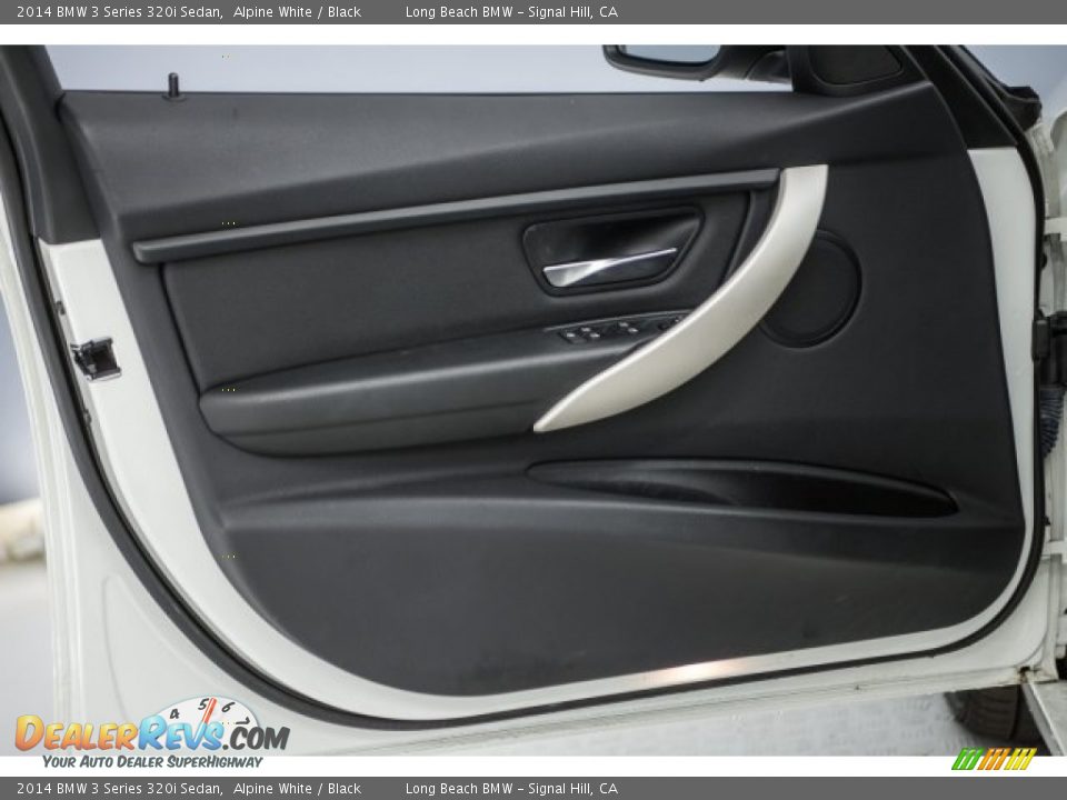 2014 BMW 3 Series 320i Sedan Alpine White / Black Photo #18