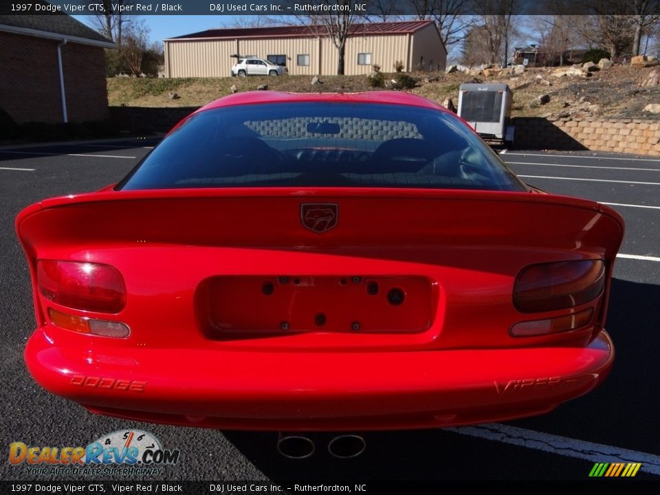 1997 Dodge Viper GTS Viper Red / Black Photo #9