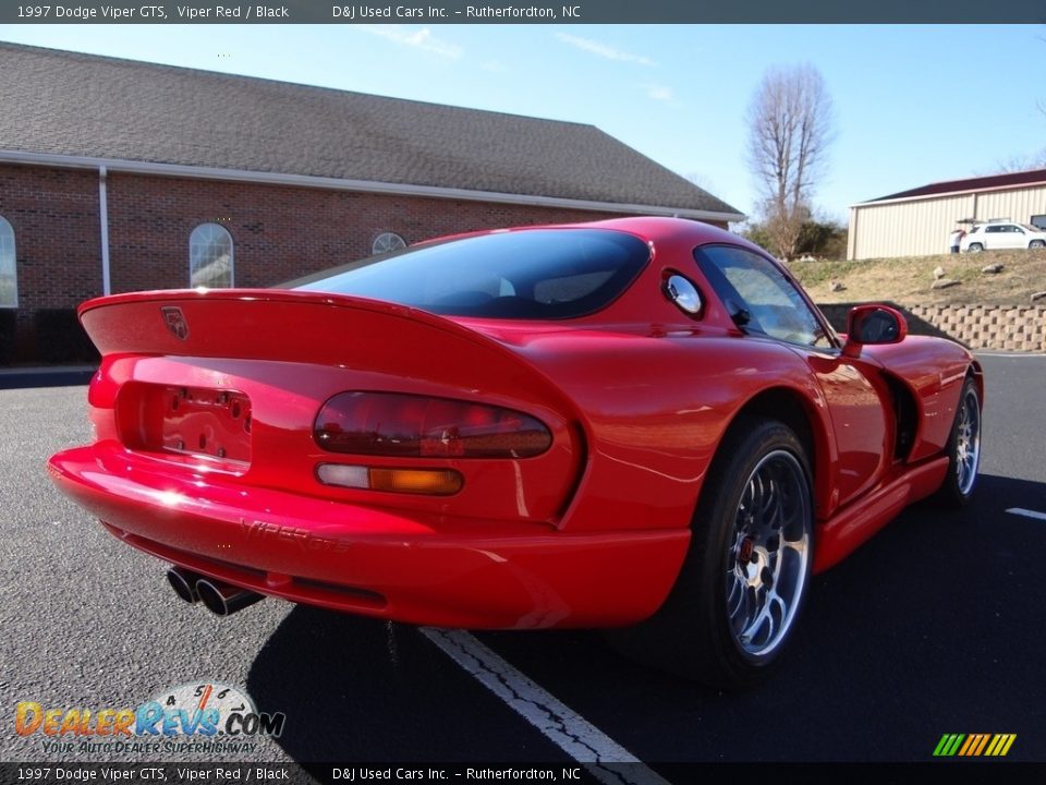 1997 Dodge Viper GTS Viper Red / Black Photo #10