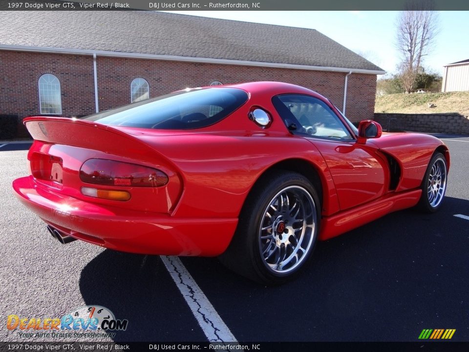 1997 Dodge Viper GTS Viper Red / Black Photo #11