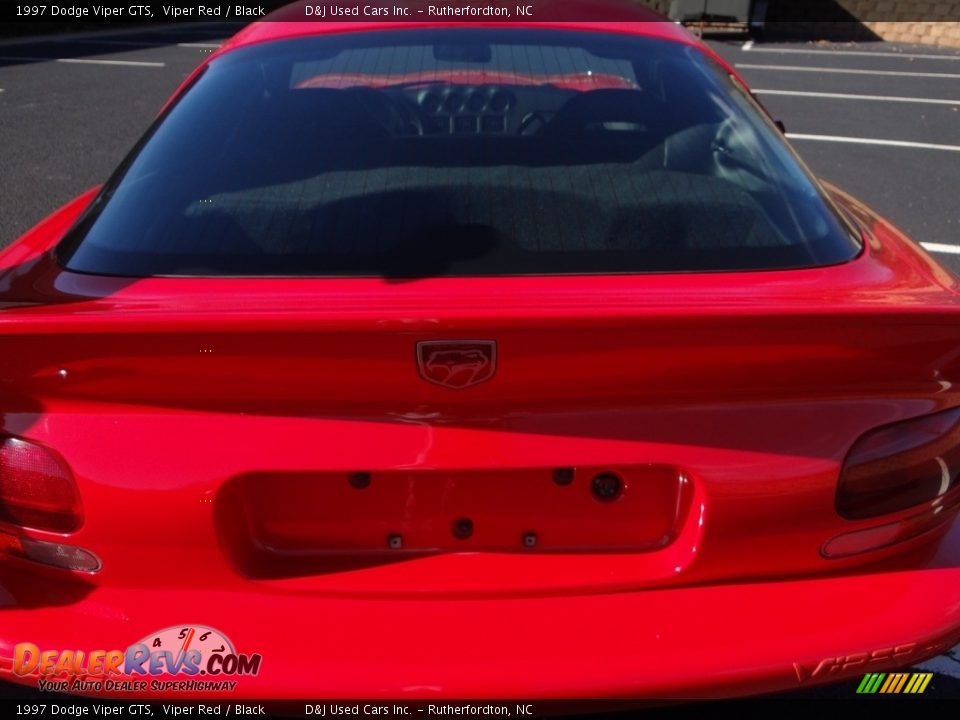 1997 Dodge Viper GTS Viper Red / Black Photo #27