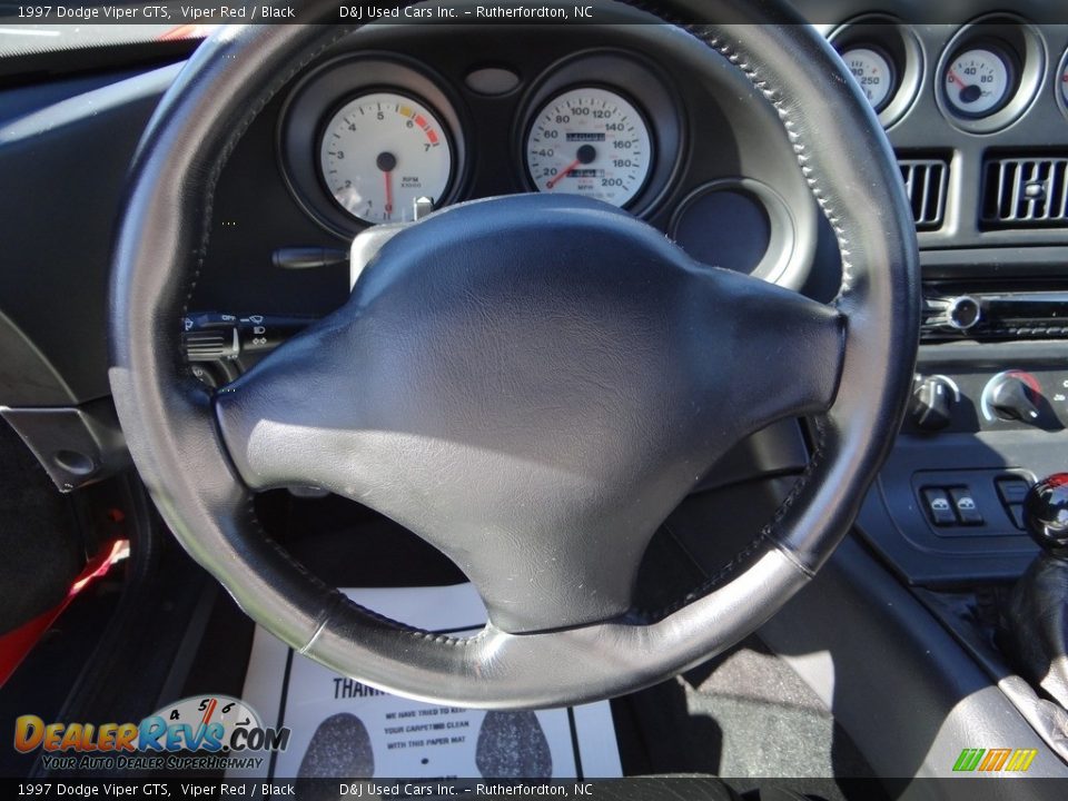 1997 Dodge Viper GTS Viper Red / Black Photo #36