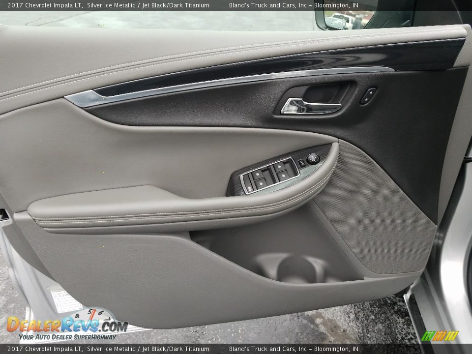 2017 Chevrolet Impala LT Silver Ice Metallic / Jet Black/Dark Titanium Photo #10