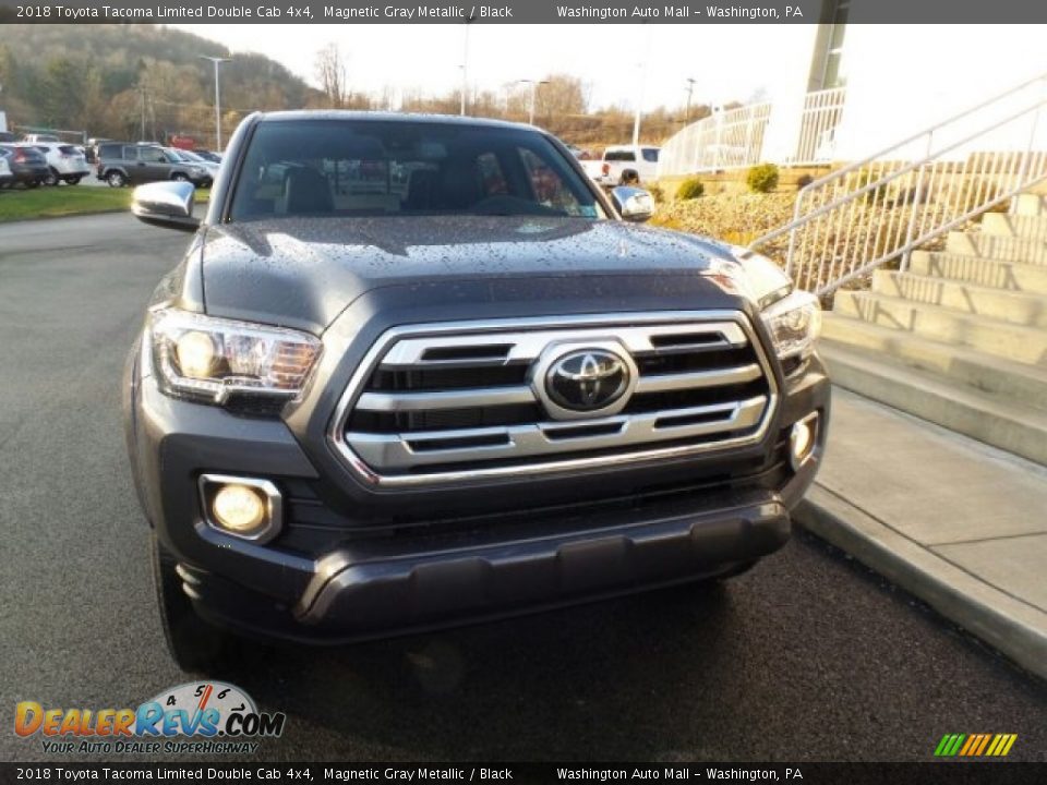 2018 Toyota Tacoma Limited Double Cab 4x4 Magnetic Gray Metallic / Black Photo #3