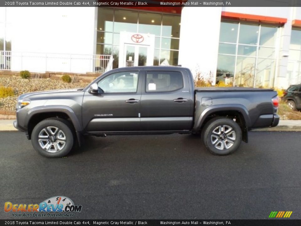 Magnetic Gray Metallic 2018 Toyota Tacoma Limited Double Cab 4x4 Photo #6