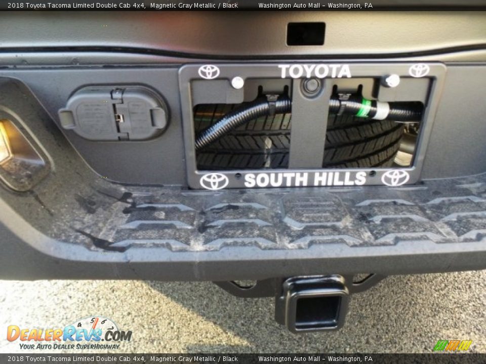 2018 Toyota Tacoma Limited Double Cab 4x4 Magnetic Gray Metallic / Black Photo #8