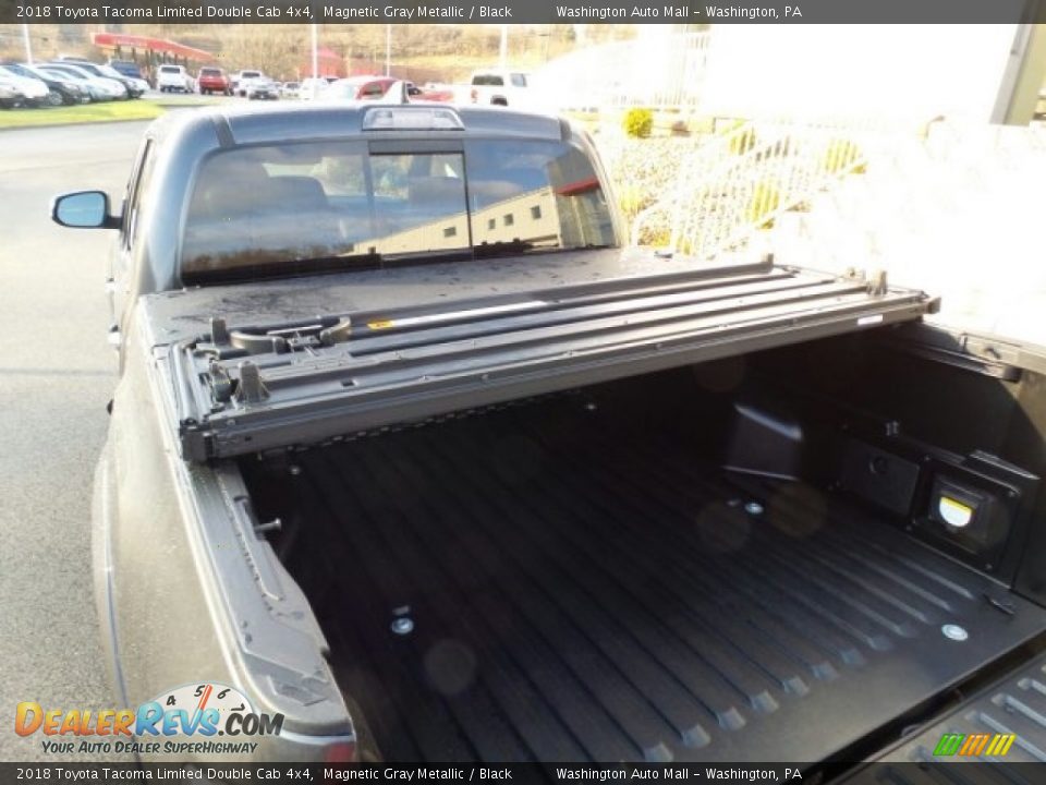 2018 Toyota Tacoma Limited Double Cab 4x4 Magnetic Gray Metallic / Black Photo #9