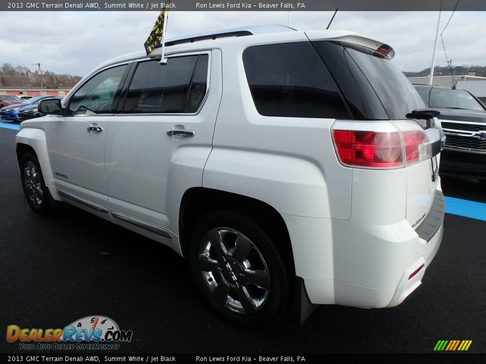 2013 GMC Terrain Denali AWD Summit White / Jet Black Photo #5