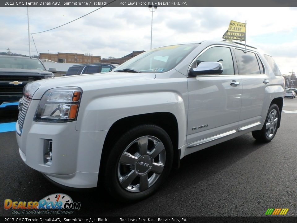 2013 GMC Terrain Denali AWD Summit White / Jet Black Photo #7