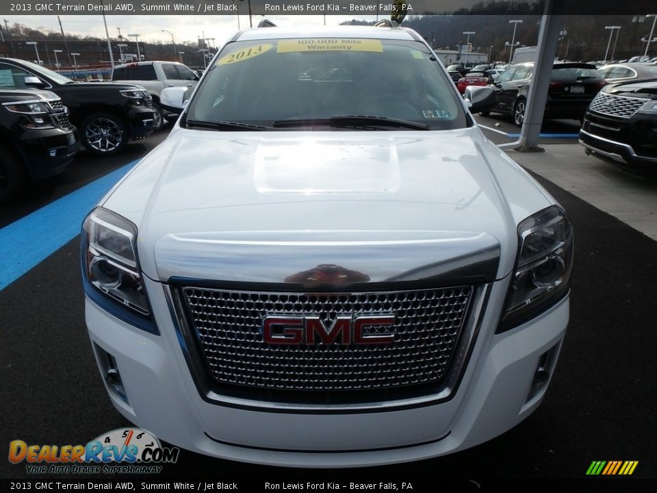 2013 GMC Terrain Denali AWD Summit White / Jet Black Photo #8