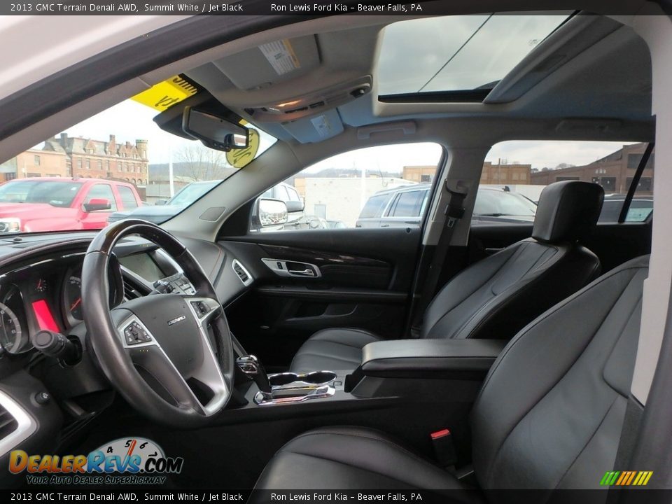 2013 GMC Terrain Denali AWD Summit White / Jet Black Photo #10