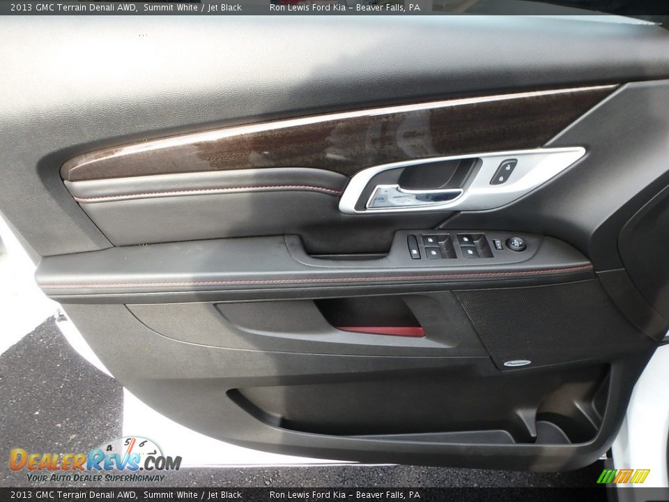 2013 GMC Terrain Denali AWD Summit White / Jet Black Photo #13