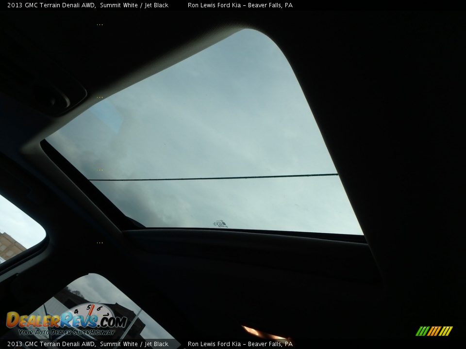 2013 GMC Terrain Denali AWD Summit White / Jet Black Photo #16