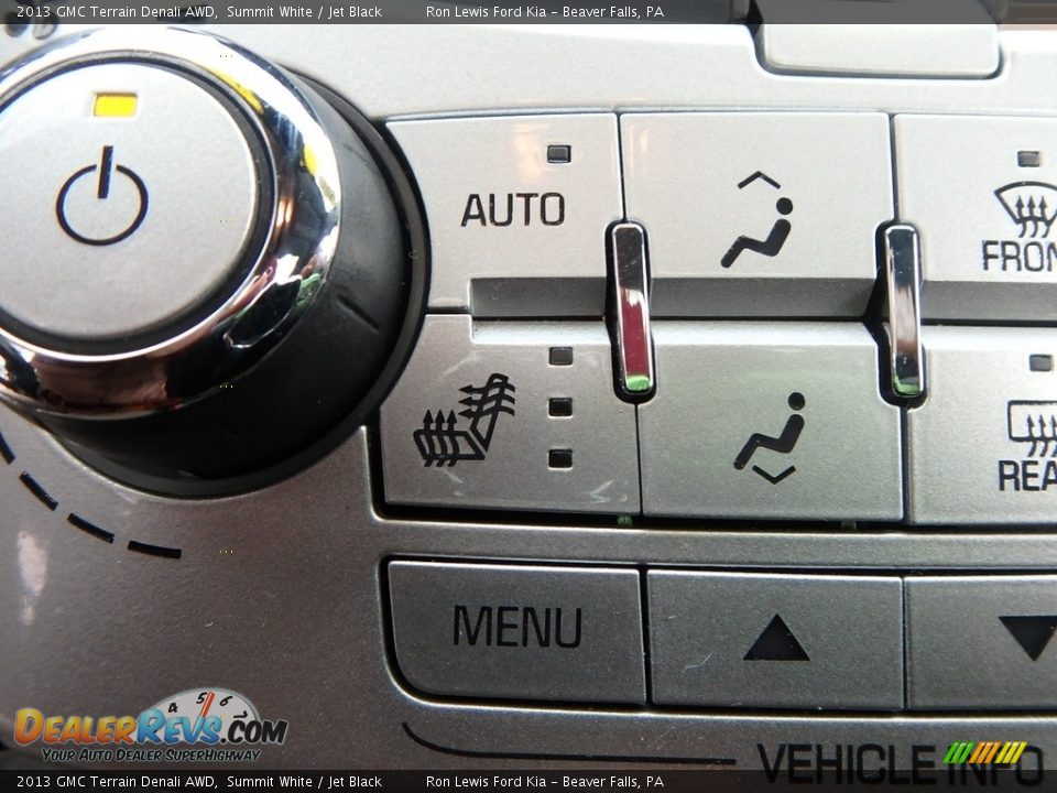 2013 GMC Terrain Denali AWD Summit White / Jet Black Photo #18